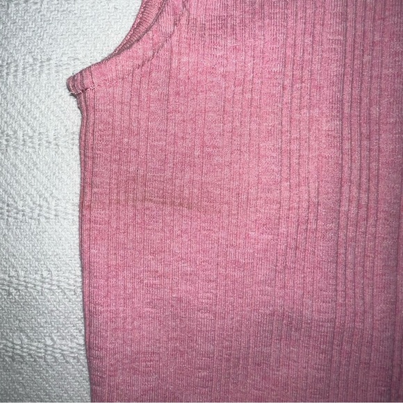 Francescas High Neck Knit Top Womens Small Y2K Pheobe Buffay Preppy Collegiate - Picture 7 of 7
